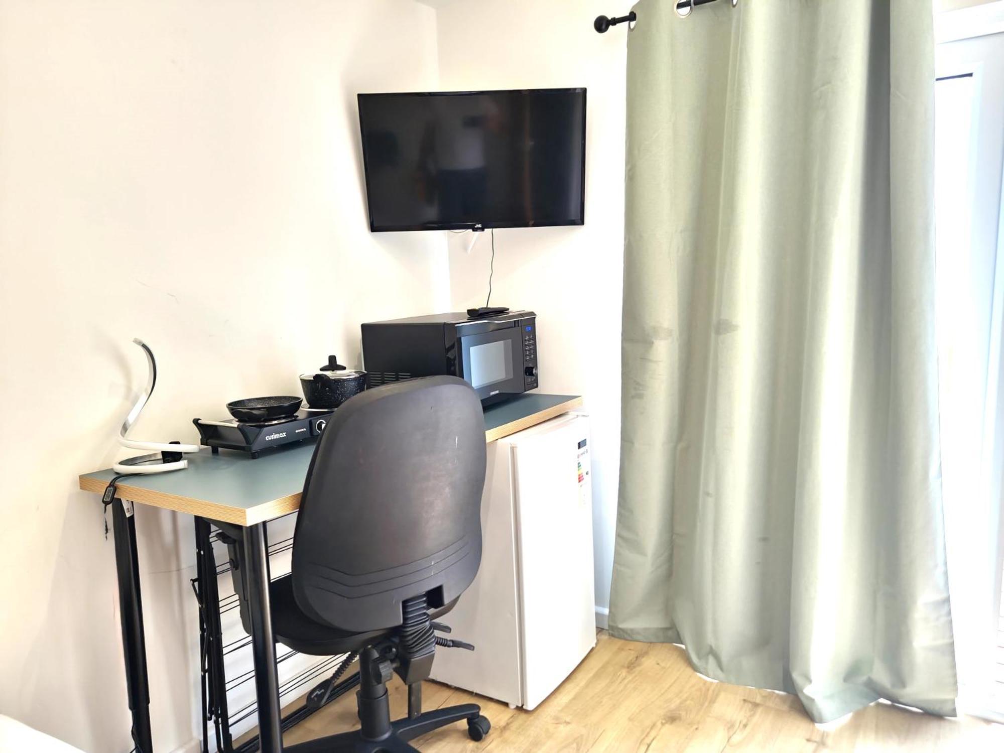 Open Plan Studio With Garden Milton  Eksteriør bilde
